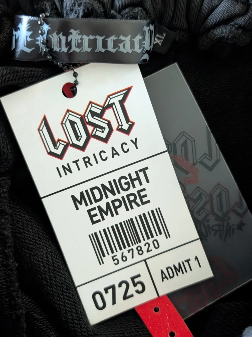 Lost Intricacy Sweatpants Decay Archive Dark New York Love Story Mens XL
